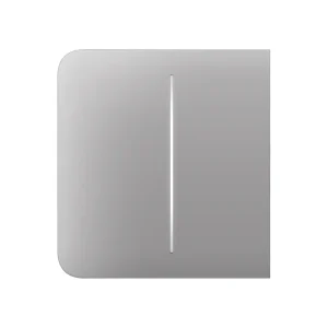 Side button of the two-key switch Ajax SideButton (2-gang) smoky