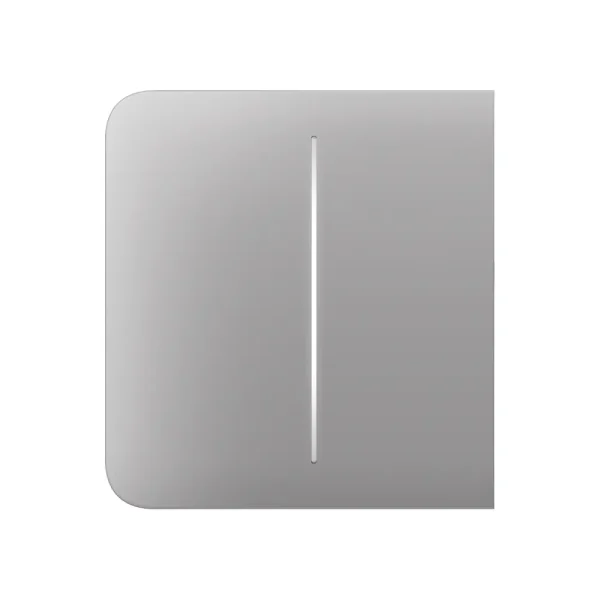 Side button of the two-key switch Ajax SideButton (2-gang) smoky
