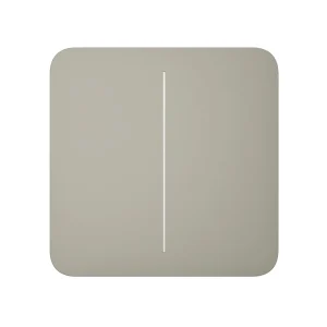 Ajax SoloButton (2-gang) olive switch button