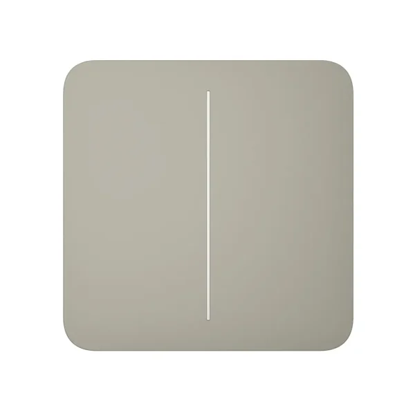 Ajax SoloButton (2-gang) olive switch button